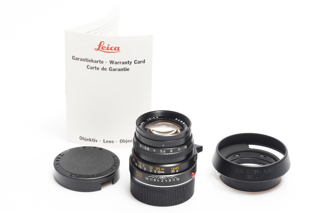 徕卡 Leica M 50/2 SUMMICRON-M E39 内凹虎爪 后期方字版