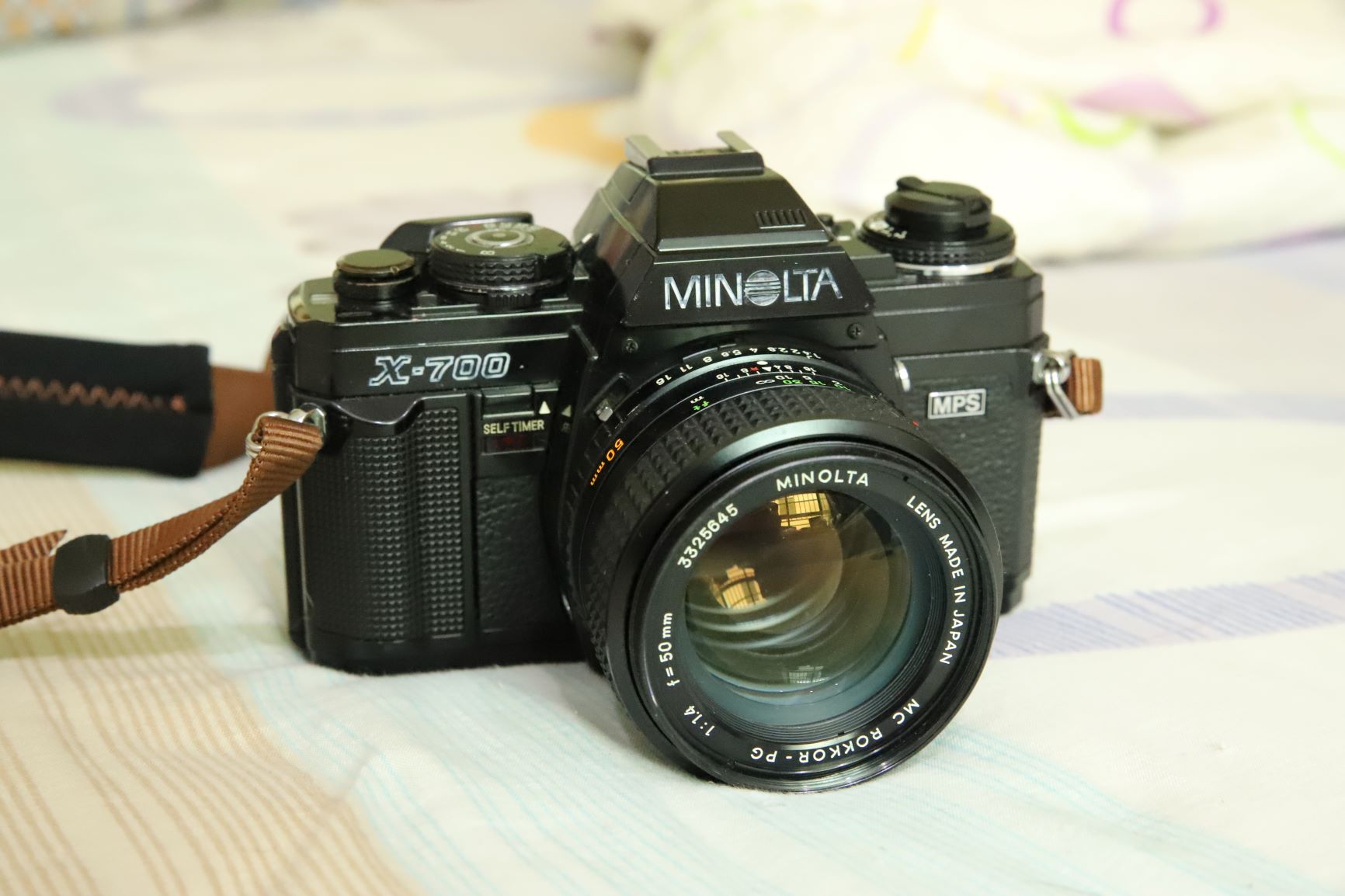 Minolta X-700,50mmf1.4
