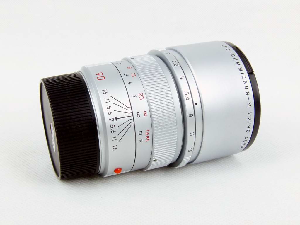 华瑞摄影器材-徕卡Leica APO-Summicron-M 90/2 Asph 银色