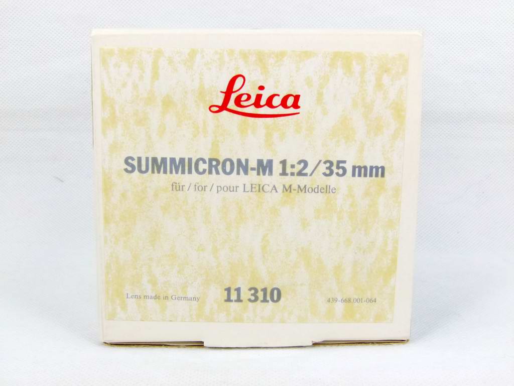 华瑞摄影器材-徕卡Leica Summicron-M 35/2 (IV) 德产7枚玉