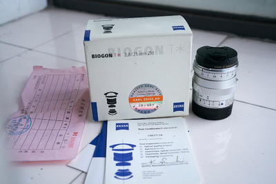 卡尔·蔡司 Biogon T* 21mm f/2.8 ZM手动镜头