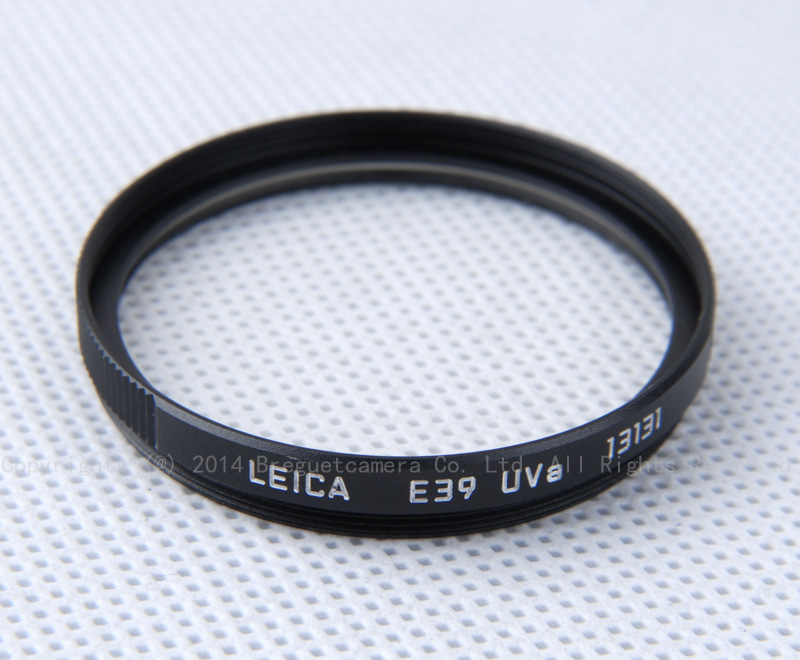 Leica徕卡 E39 Uva 13131 黑色UV镜 04002