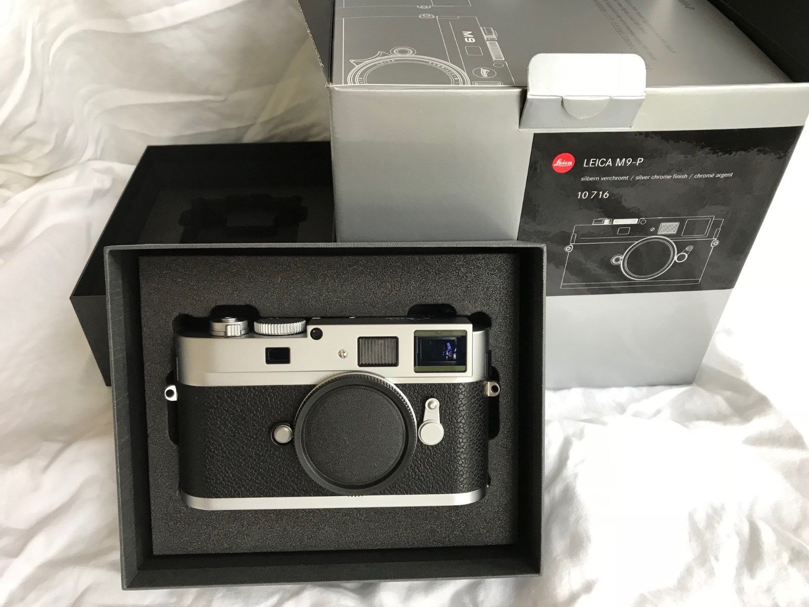 (全新CCD) 徕卡 Leica M9-P 全铜银色 带包装（仅6千多次）