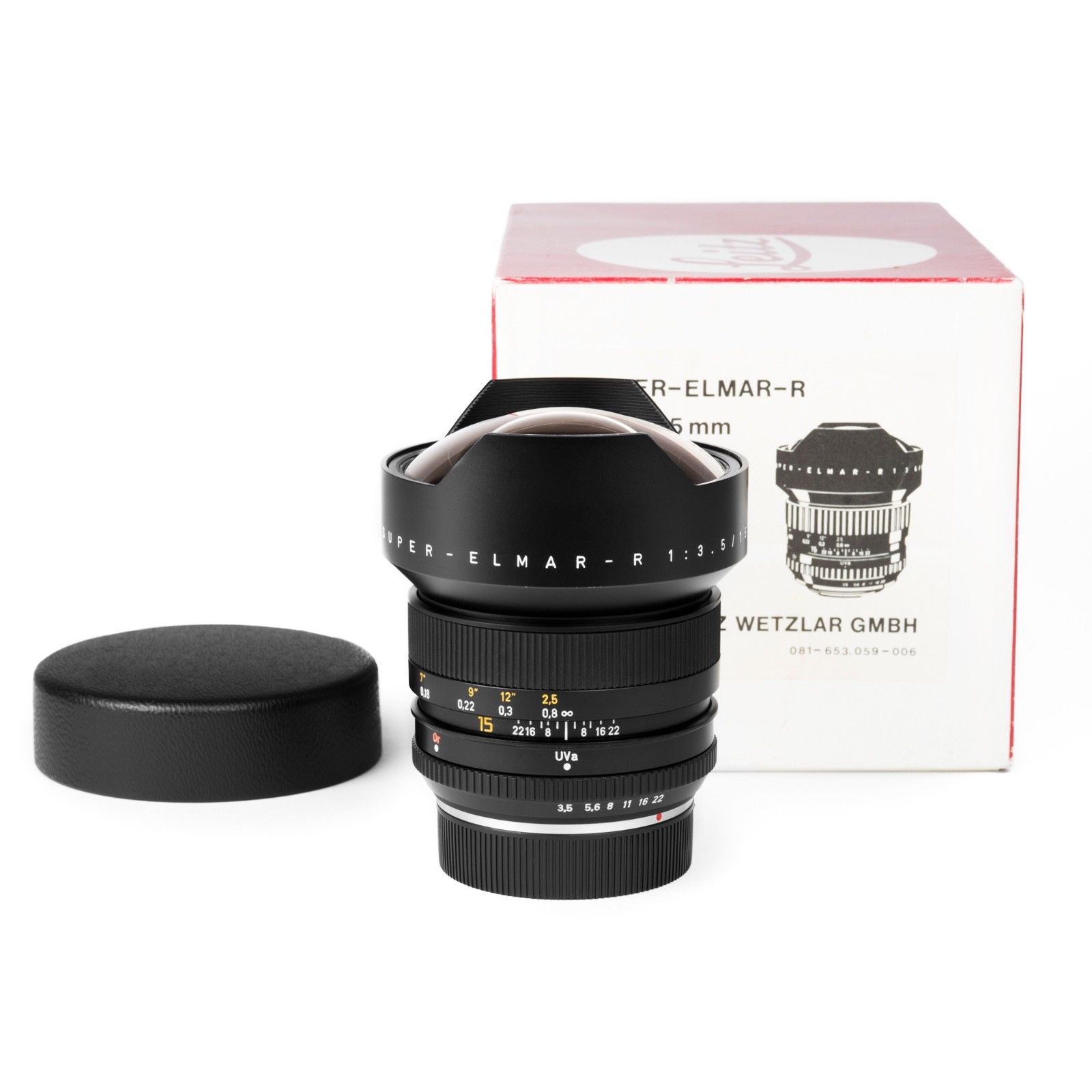徕卡 Leica R 15/3.5 SUPER-ELMAR-R 带包装