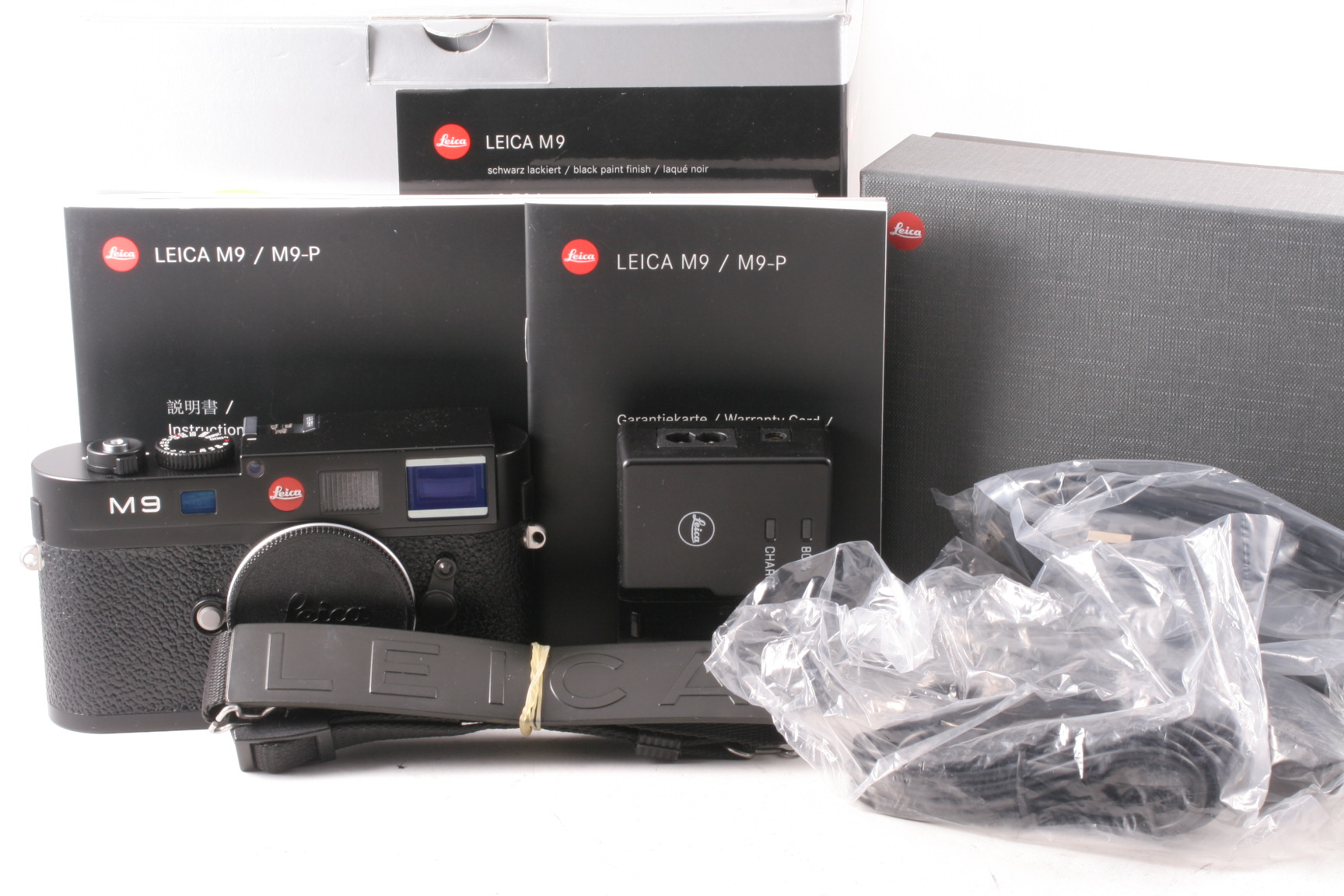 98/徕卡 M9 全画幅数码相机 黑色 CCD已更换全套包装 快门数315