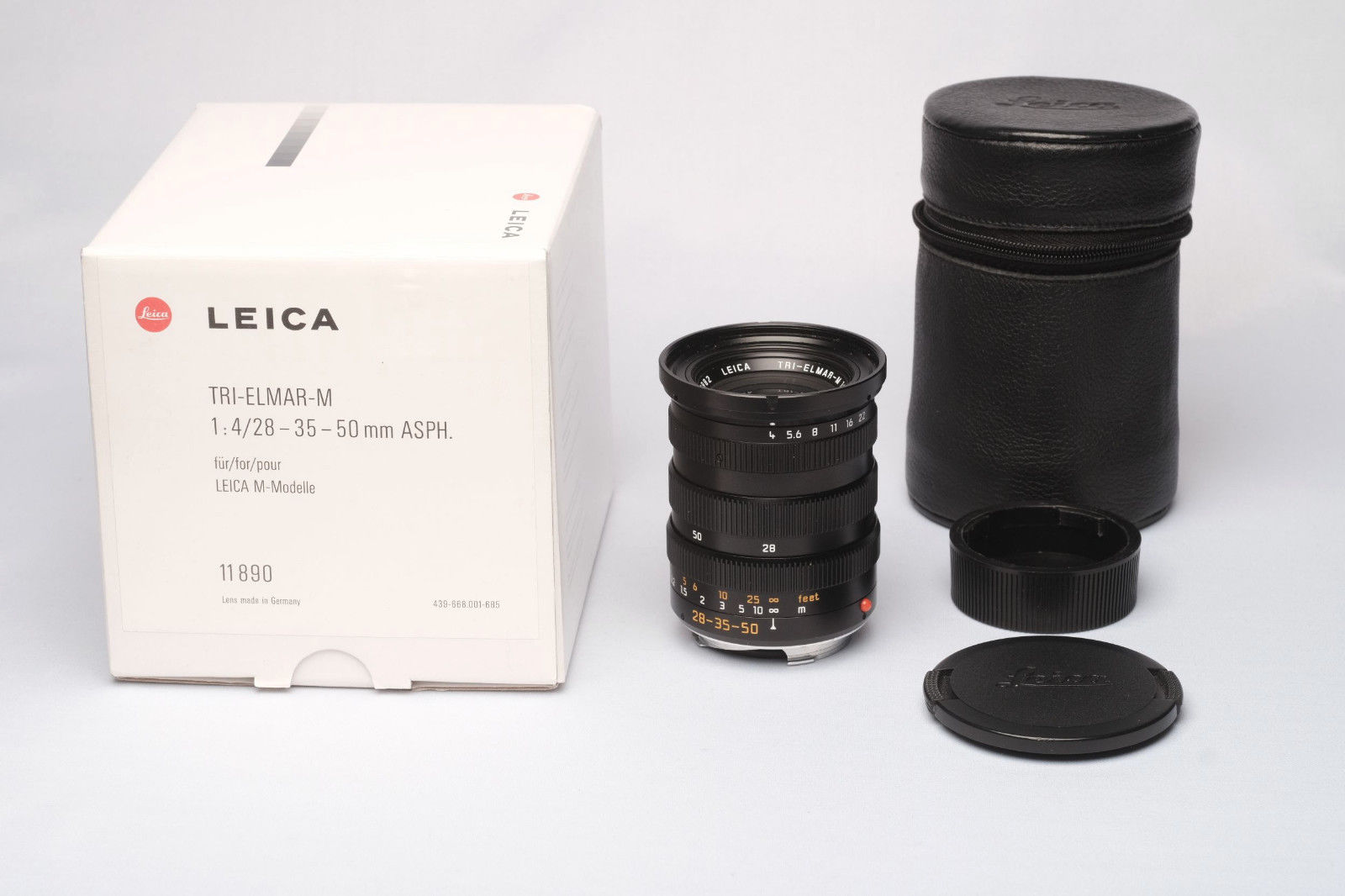 徕卡 Leica M 28-35-50/4 ASPH 原厂6-BIT 带包装