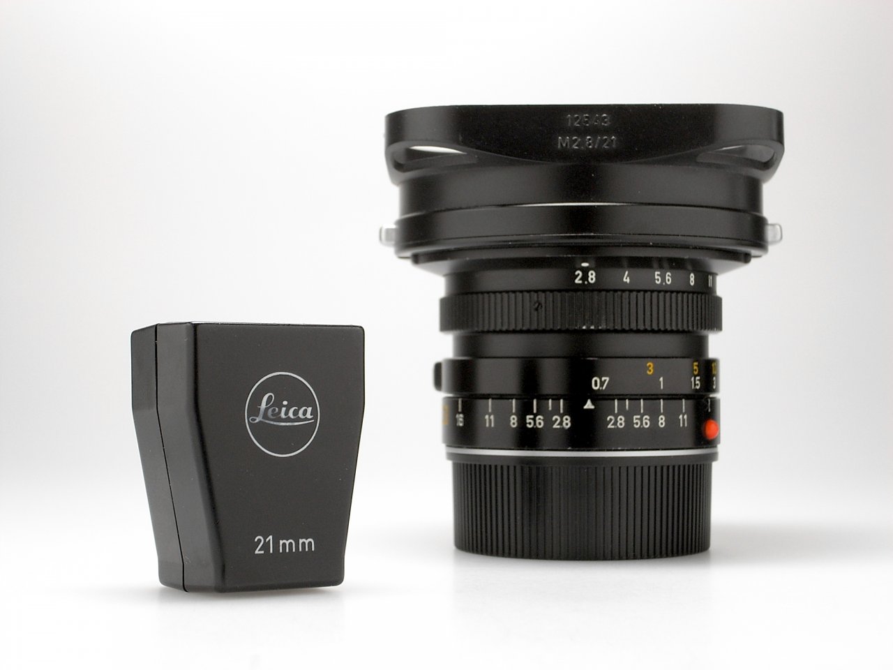 96新 徕卡 Leica M 21/2.8 ELMARIT-M E60 带取景器