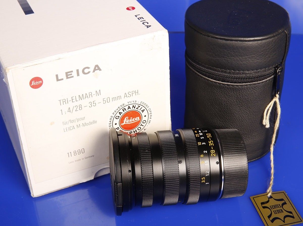 97-98新 徕卡 Leica M 28-35-50/4 ASPH 带包装 