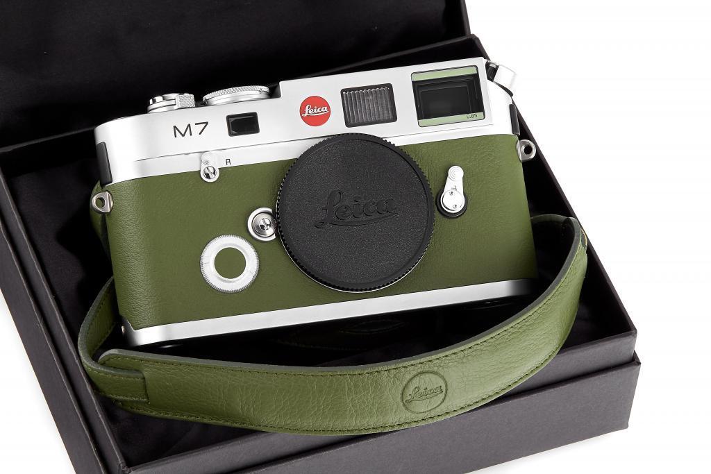 徕卡 Leica M7 TTL 0.85 a la carte 定制版 绿皮 带展示盒