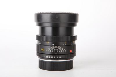 94新二手Leica 徕卡 90/2 Summicron-R R口加产大头九 074537京