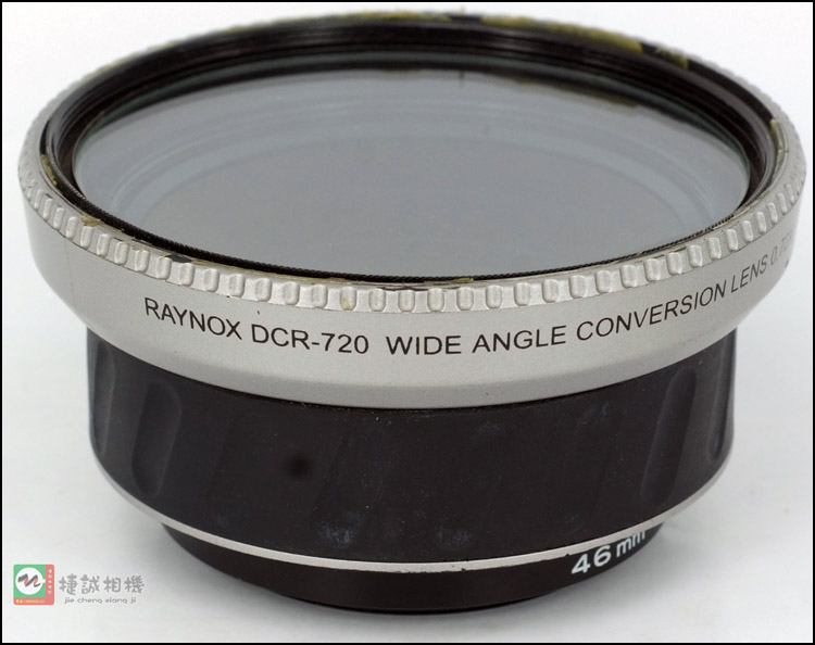 日本Raynox雷诺士 DCR-720 广角镜  0.72X广角外接附加镜46mm 