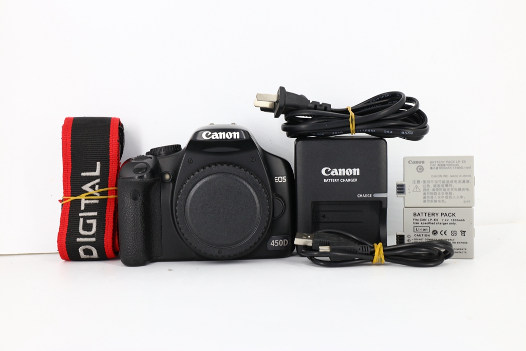 90新二手Canon佳能 450D 单机 入门单反相机 支持回收 614935州