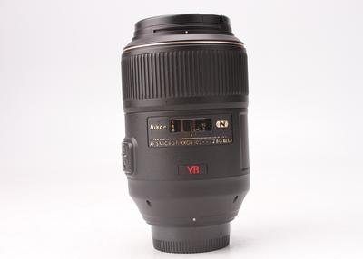 94新二手Nikon尼康 105/2.8 G ED VR 百微镜头 372245深
