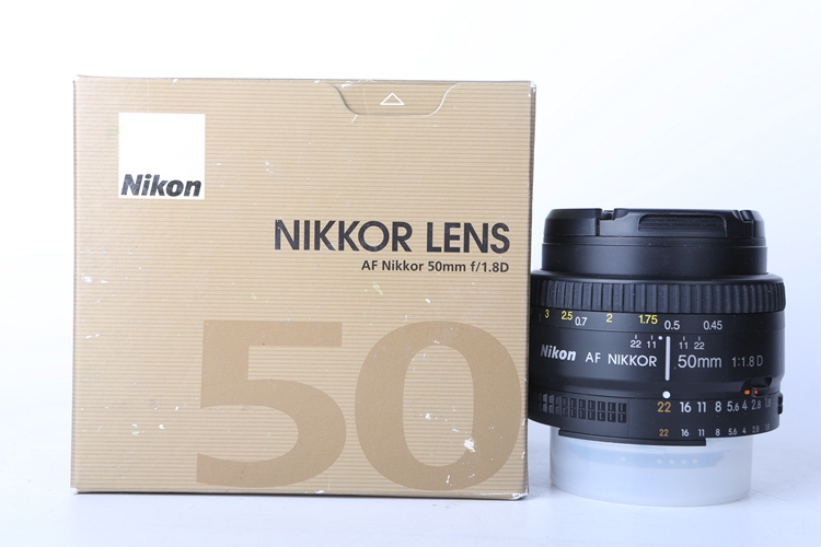 95新二手 Nikon尼康 50/1.8 D 标准定焦镜头 237474京
