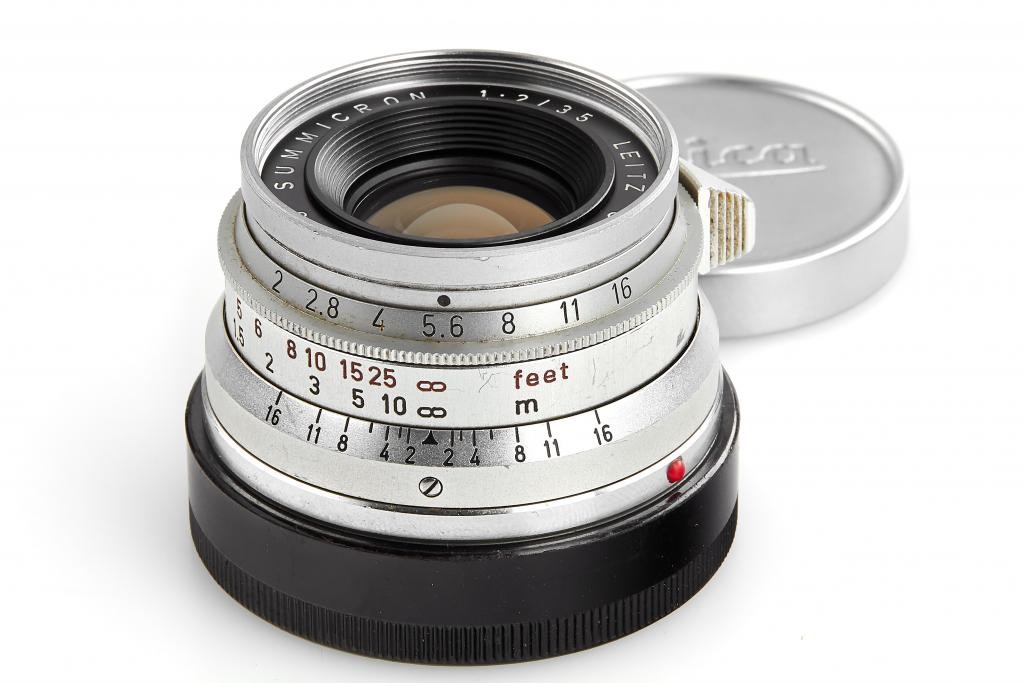 实用成色 徕卡 Leica M 35/2 SUMMICRON  8枚玉 带光罩