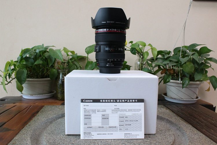 95新二手Canon佳能 24-105/4 L IS USM 防抖镜头 318568武