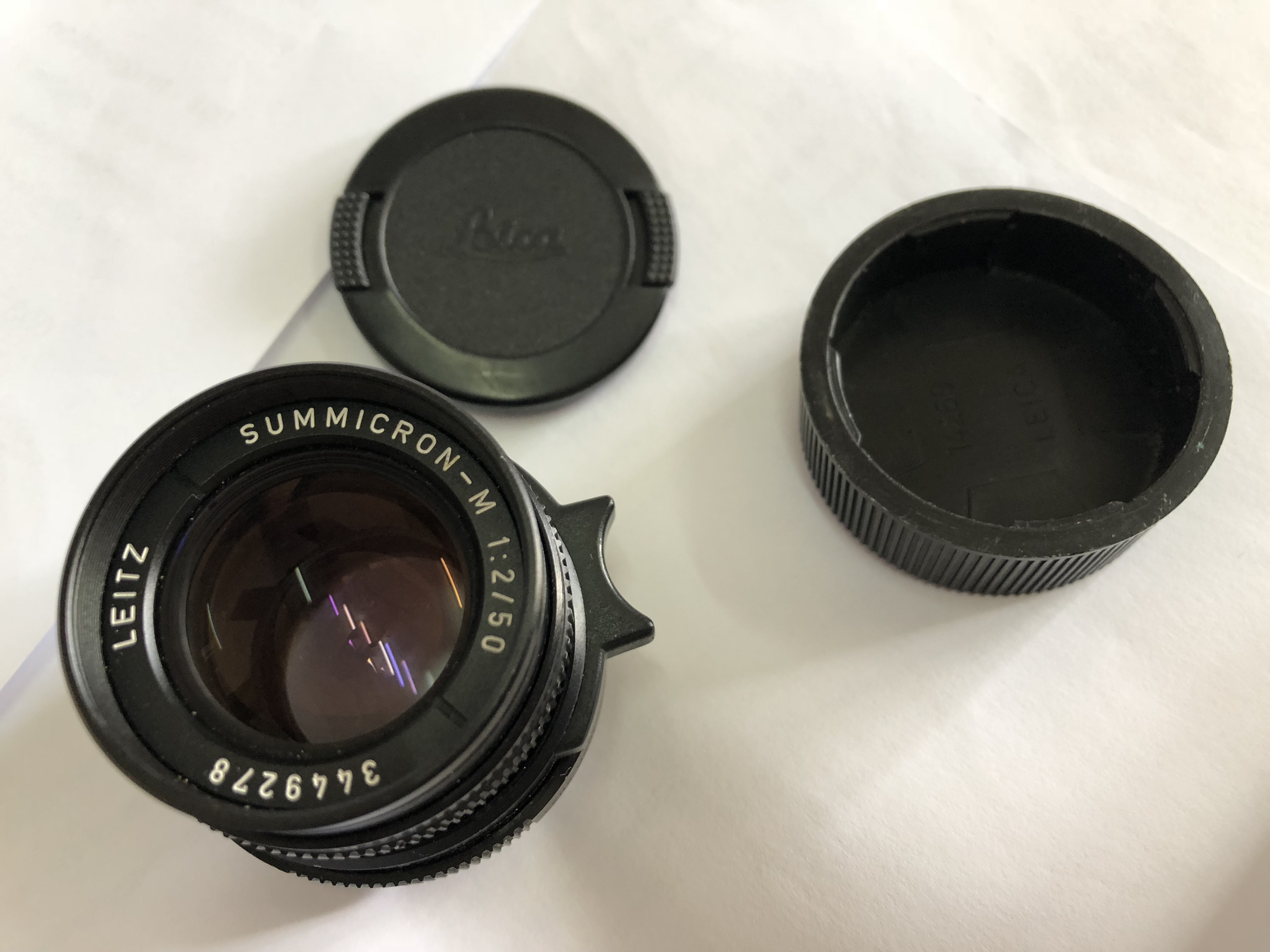 徕卡 Leica Summicron-M 50 mm f/2 德国产 可转索尼7 虎爪版