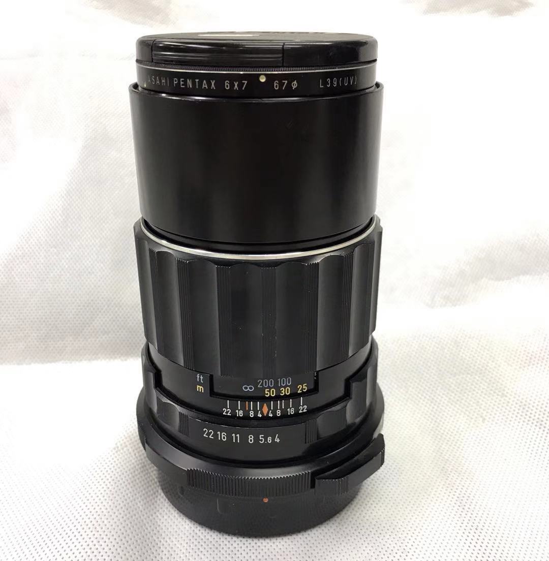 PENTAX/宾得 67 67II 用200mm F4 中长焦镜头 带原厂UV镜