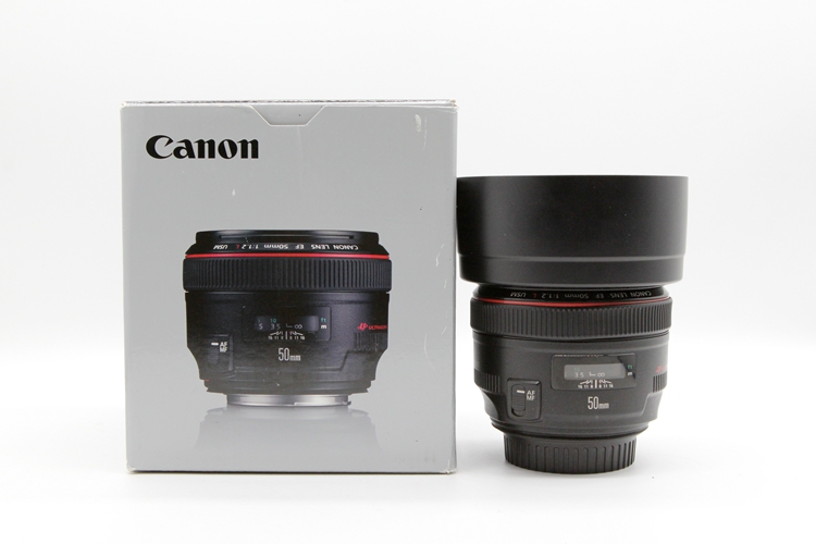 95新二手 Canon佳能 50/1.2 L USM 定焦镜头 支持回收 222023