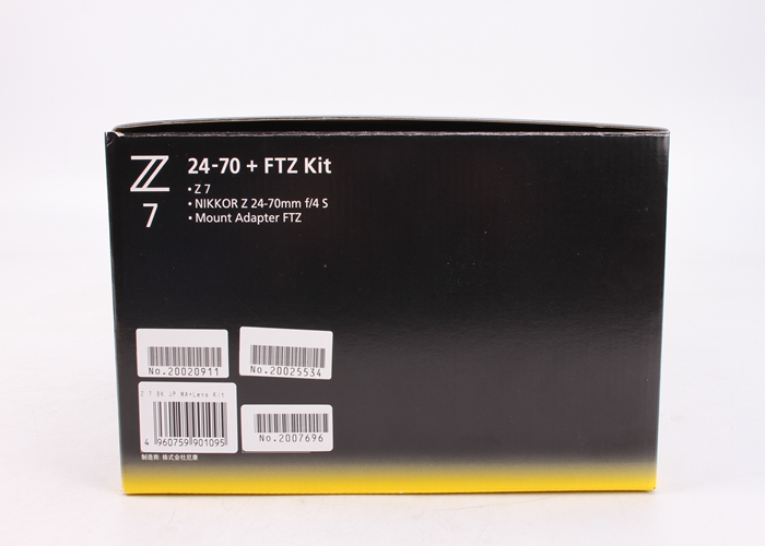 全新Nikon尼康 Z7套24-70+FTZ Kit 适配器007696 020911 025534