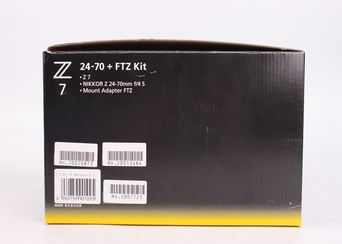 全新Nikon尼康Z7套24-70+FTZ Kit 适配器 007723 020873 013484