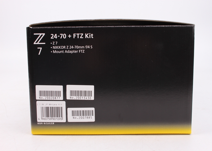 全新Nikon尼康 Z7套24-70+FTZ Kit 适配器007885 020877 013430