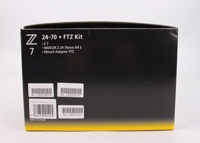 全新Nikon尼康 Z7套24-70+FTZ Kit 适配器007694 020878 020417