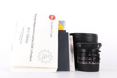 98新二手Leica徕卡 28/2.8 ASPH 镜头 徕卡M口 124768