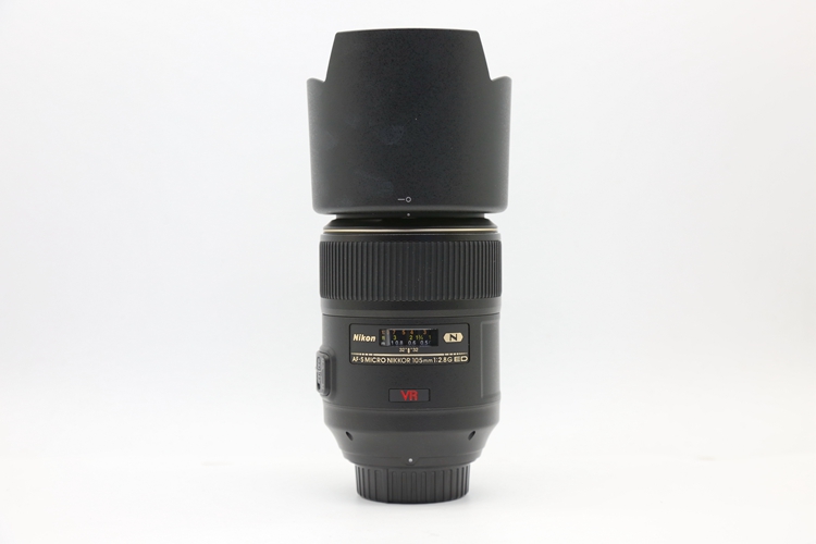95新二手Nikon尼康 105/2.8 G ED VR 百微镜头 回收 121023