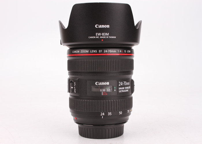 96新二手 Canon佳能 24-70/4 L IS USM变焦镜头 回收 002063