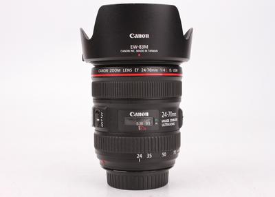 96新二手 Canon佳能 24-70/4 L IS USM变焦镜头 回收 002063