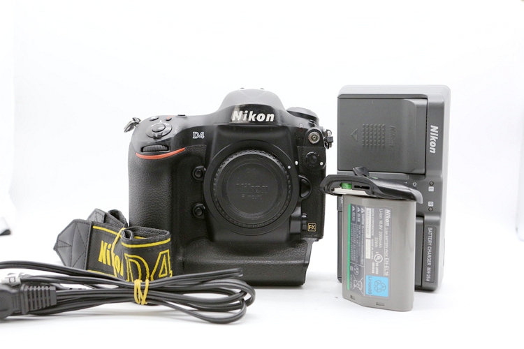 85新二手Nikon尼康 D4单机 快门68000次 高端单反 048288