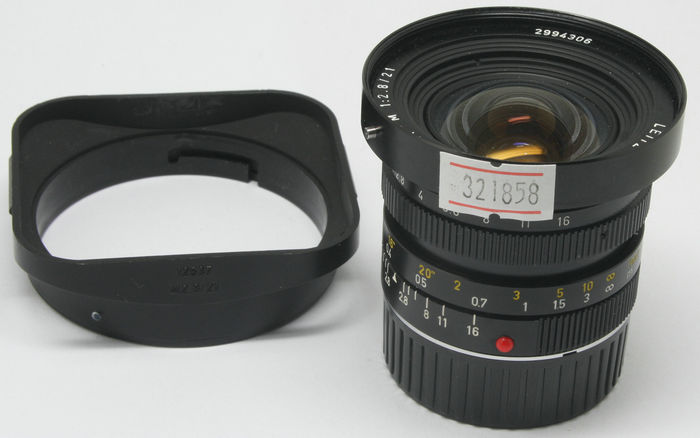 95新 Leica Elmarit-M 21/2.8 虎爪 0..4米（1858)★