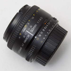 Nikon尼康AF 50mm f/1.8D 单反标准定焦挂机人像镜头 95新NO:8376