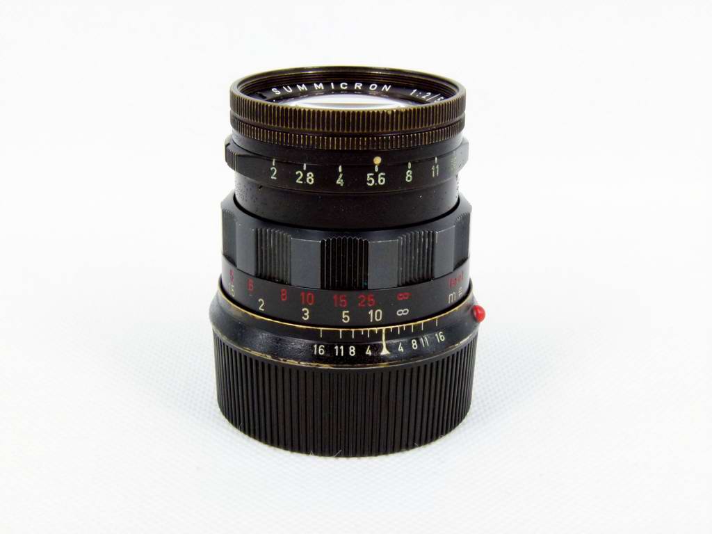 华瑞摄影器材-徕卡Leica Summicron-M 50/2 rigid 黑漆