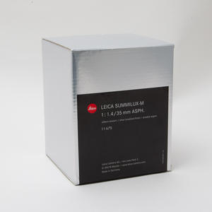 Leica徕卡M 35mm/F1.4 ASPH 6Bit 11675银色现行版 全新现货#9625