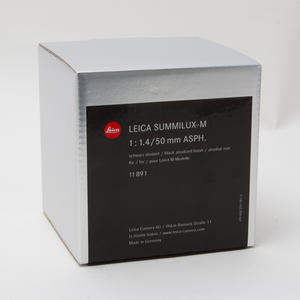 Leica徕卡M 50mm/F1.4 ASPH 6Bit 11891黑色现行版 全新现货#4625
