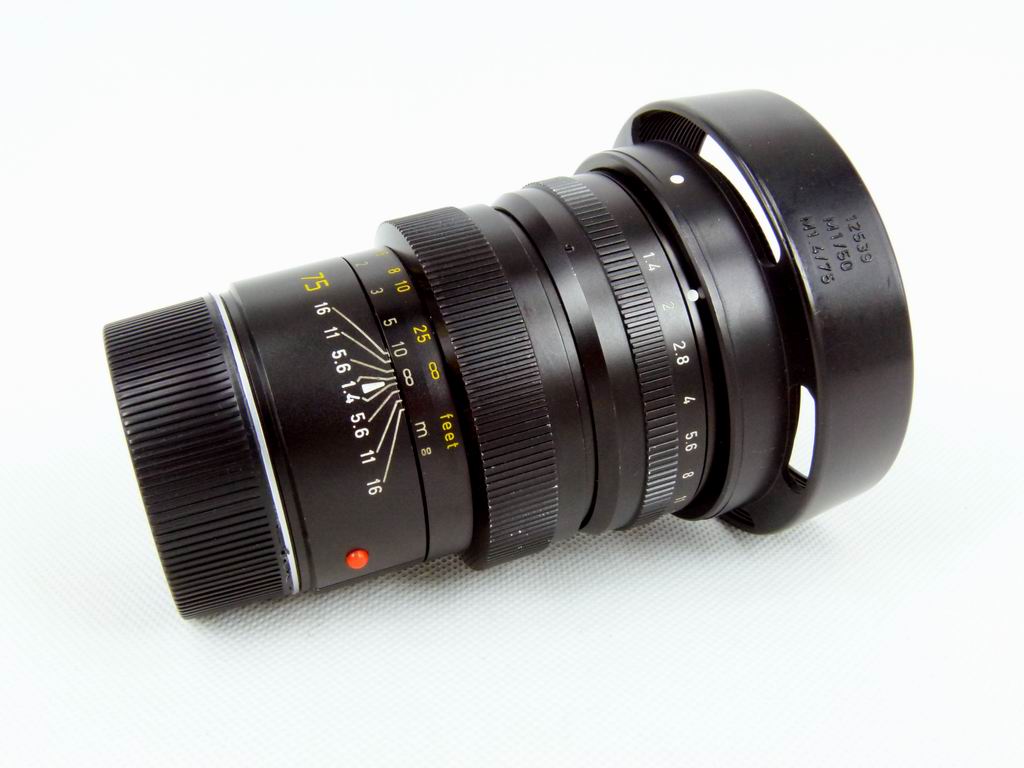 华瑞摄影器材-徕卡Leica Summilux-M 75/1.4一代
