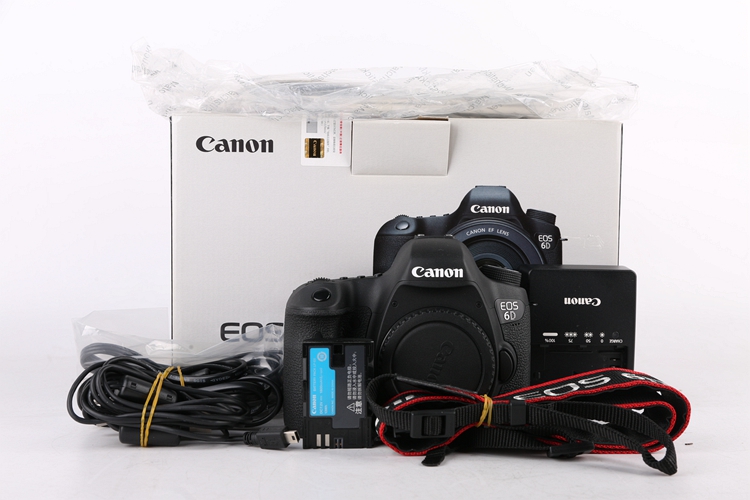 98新二手Canon佳能 6D 单机 高端单反相机 000424