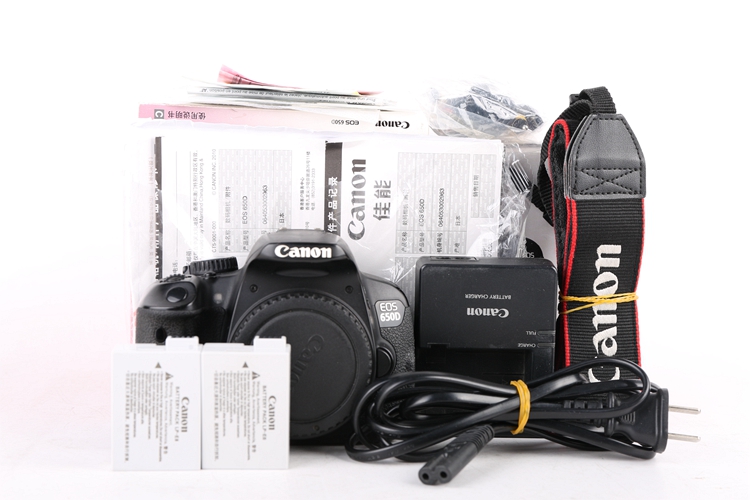 90新二手Canon佳能 650D 单机 数码相机 064053002963