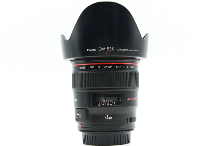 95新二手Canon佳能 24/1.4 L II USM二代广角镜头 910363