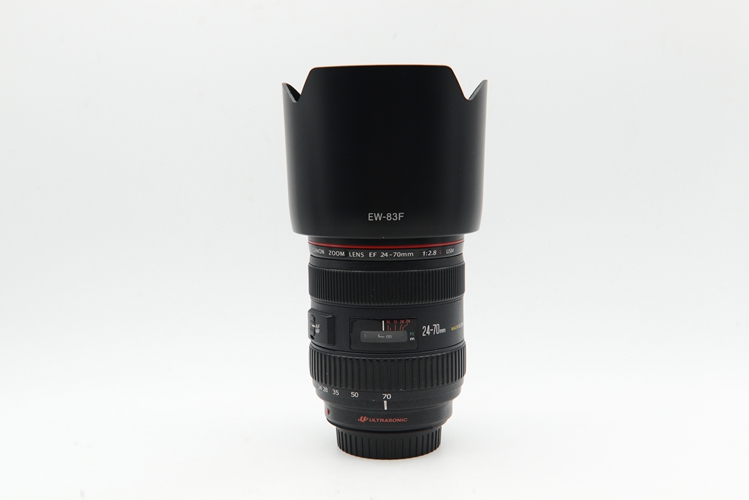 90新二手Canon佳能 24-70/2.8 L USM一代红圈镜头 回收 063217