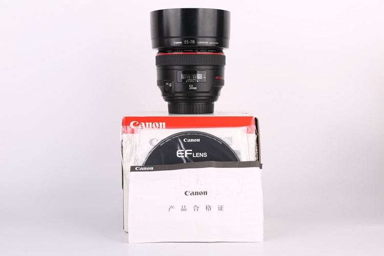 95新二手 Canon佳能 50/1.2 L USM 定焦镜头支持回收917459