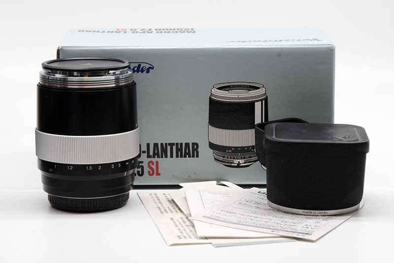 福伦达APO-Lanthar 125/2.5 SL Macro微距镜头佳能EF口HK8157X