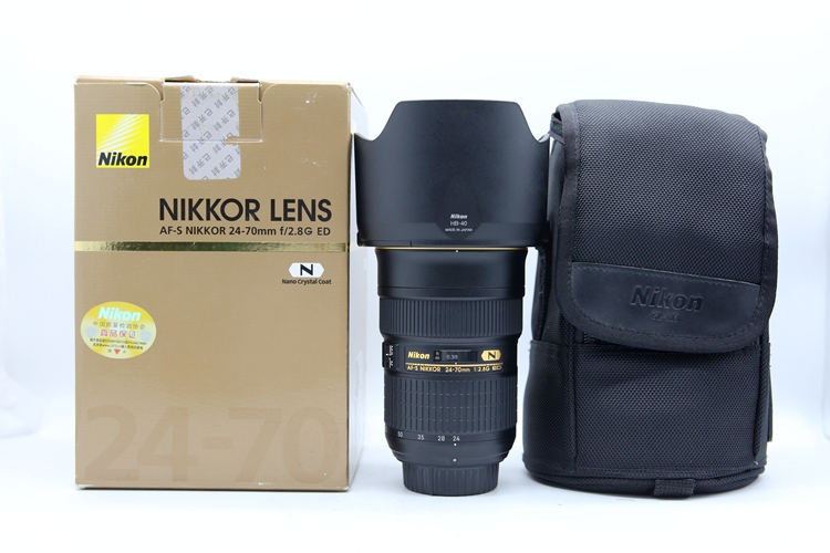 98新二手Nikon尼康 24-70/2.8 G ED 变焦镜头支持回收146645