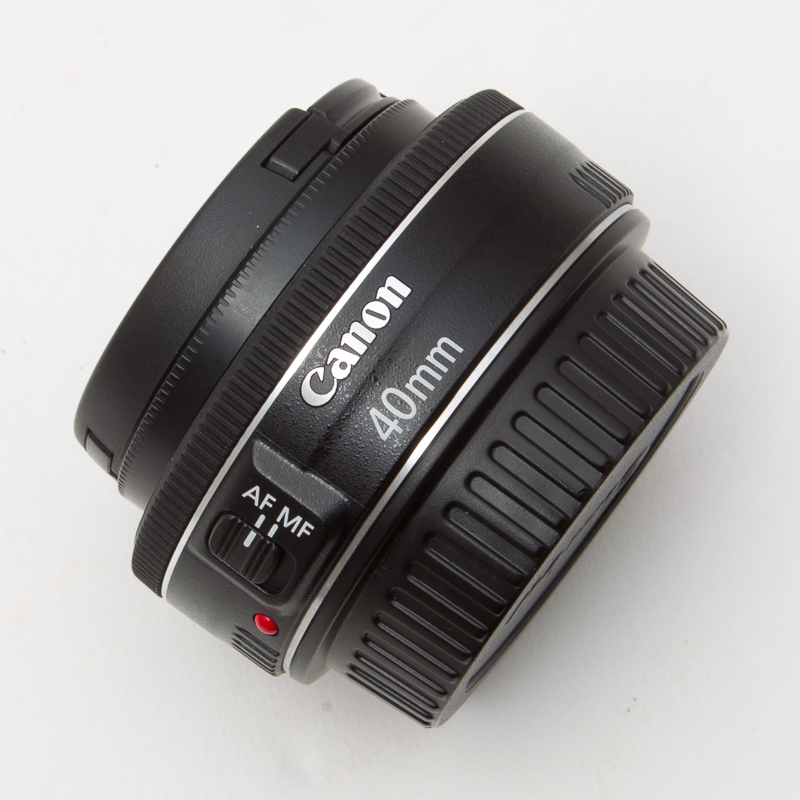 Canon佳能EF 40/2.8 STM 挂机标准饼干头 单反镜头 97新 NO:1761