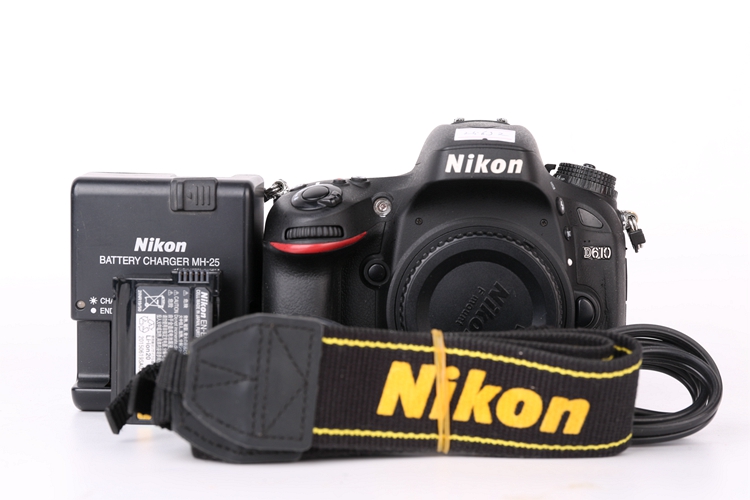 90新二手Nikon尼康 D610 单机 快门25632次 尼康24624 