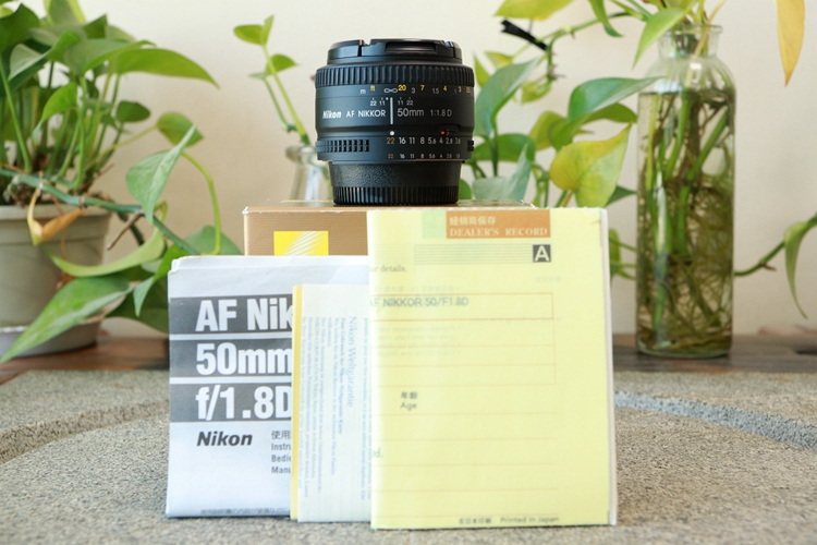 98新二手 Nikon尼康 50/1.8 D 标准定焦镜头回收 917602 