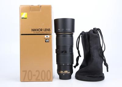 96新二手 Nikon尼康 70-200/4 G ED VR变焦镜头回收 060958