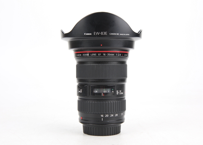 95新二手Canon佳能 16-35/2.8 L USM 红圈镜头回收595189 
